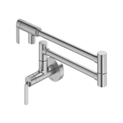 Riobel Authentica Pot Filler — Stainless steel