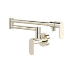 Riobel Arca Pot Filler — Polished Nickel