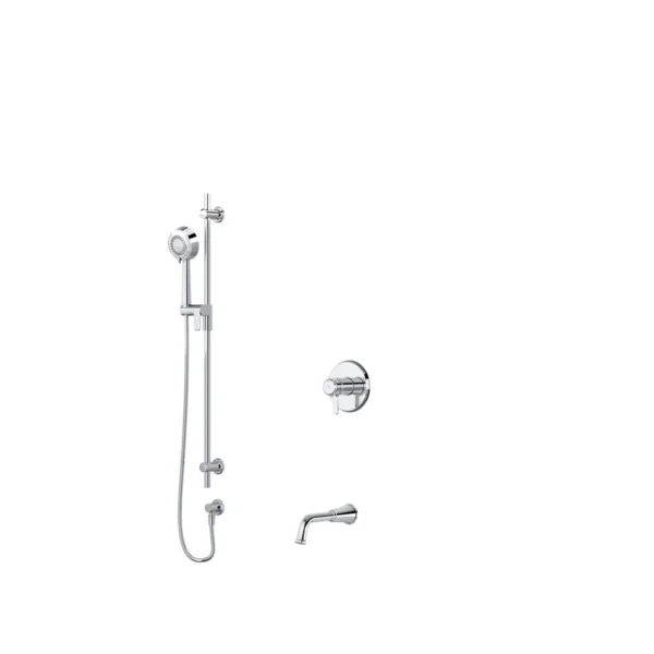 Riobel Momenti Shower Kit 1244 Trim — Chrome