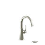 Riobel Momenti Single Handle Lavatory Faucet With C-Spout — Polished Nickel