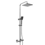 Riobel CSTQ57 Complete Thermostatic Shower System — Chrome