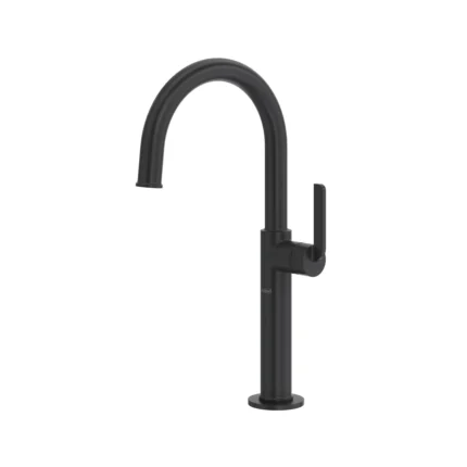 Riobel Authentica Single Handle Tall Lavatory Faucet — Black
