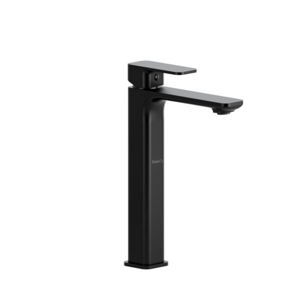Riobel Equinox Single Handle Tall Lavatory Faucet — Black