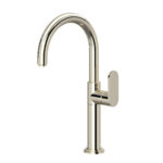 Riobel Arca Single Handle Tall Lavatory Faucet — Polished Nickel