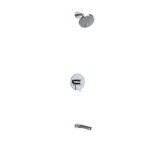 Riobel Nibi Shower Kit 4744 — Brushed Chrome