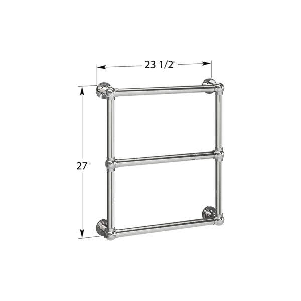 ICO Bath 23.5″x27″ Tuzio Stour Towel Warmer