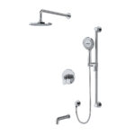 Riobel Arca Shower Kit 1345 Trim — Chrome