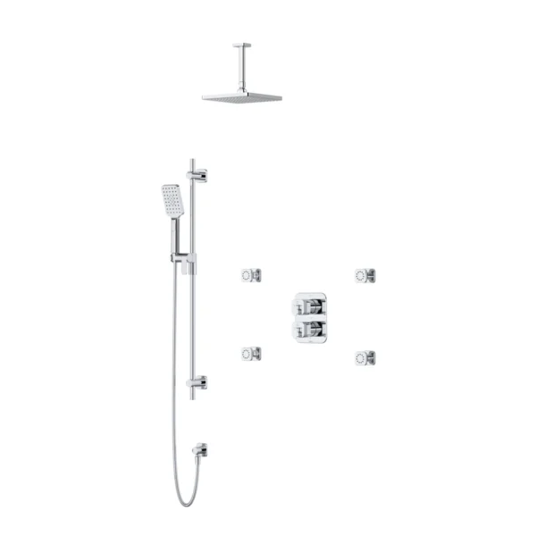 Riobel Equinox Shower Kit 446 — Chrome