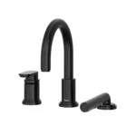 Riobel Arca 3-Hole Deck Mount Tub Filler Trim — Black