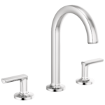 Brizo Kintsu arc spout widespread faucet in Polished Chrome with Lever handles, 65306LF-PCLHP-ECO and HL5306-PC