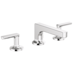 Brizo Kintsu low spout widespread faucet in Polished Chrome with Lever handles, 65308LF-PCLHP-ECO and HL5306-PC