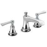 Brizo Rook standard spout widespread faucet in Polished Chrome with Lever handles, 65360LF-PCLHP-ECO and HL5360-PC