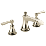 Brizo Rook standard spout widespread faucet in Brilliance® Polished Nickel with Lever handles, 65360LF-PNLHP-ECO and HL5360-PN