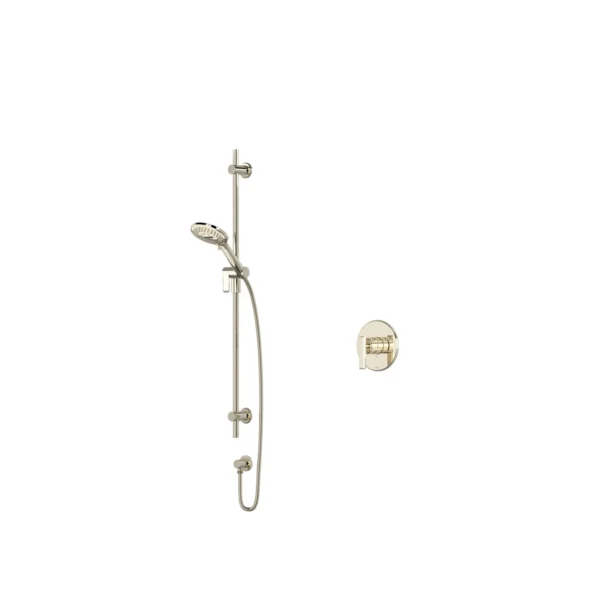 Riobel Manifesto Pressure Balance Handshower System — Polished Nickel