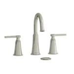 Riobel Momenti Widespread Lavatory Faucet With C-Spout — Polished Nickel