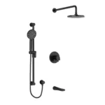 Riobel Ode Shower Kit 1345 Trim — Black