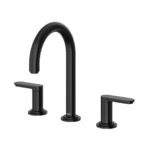 Riobel Arca Widespread Lavatory Faucet With C-Spout — Black