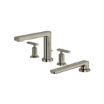 Riobel Manifesto 4-Hole Deck Mount Tub Filler — Brushed Nickel