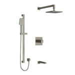 Riobel Reflet Shower Kit 1345 Trim — Brushed Nickel