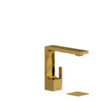 Riobel Reflet Single Handle Lavatory Faucet — Brushed Gold