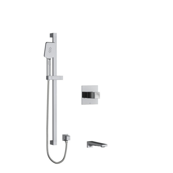 Riobel Reflet Shower Kit 1244 Trim — Chrome