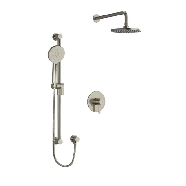 Riobel Nibi Shower Kit 323 Trim — Brushed Nickel