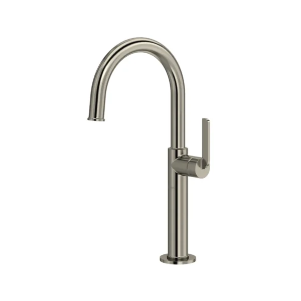 Riobel Authentica Single Handle Tall Lavatory Faucet — Brushed Nickel
