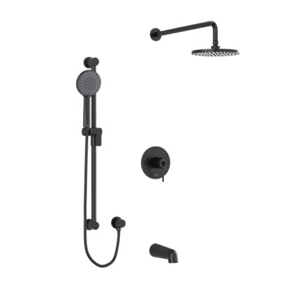 Riobel GS Shower Kit 1345 Trim — Black