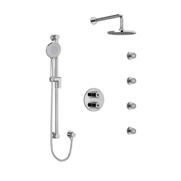 Riobel GS Shower Kit 446 — Chrome