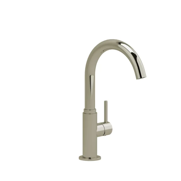 Riobel Azure Bar/Food Prep Kitchen Faucet With C-Spout — Polished Nickel