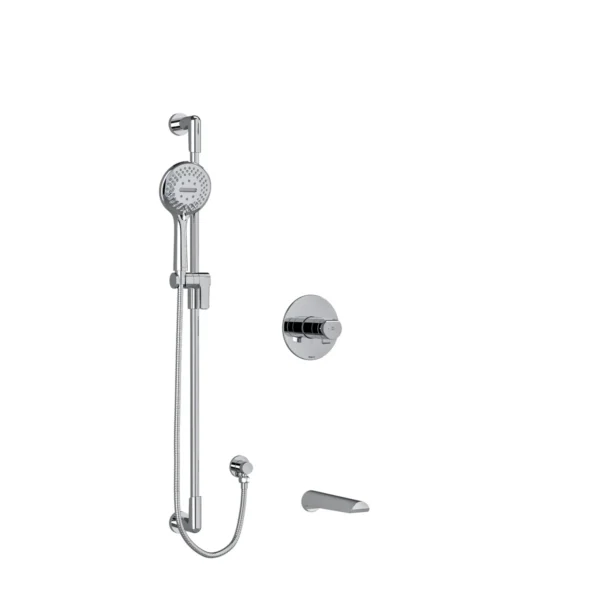 Riobel Parabola Shower Kit 1244 Trim — Chrome
