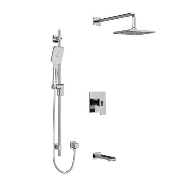 Riobel Zendo Shower Kit 1345 Trim — Chrome