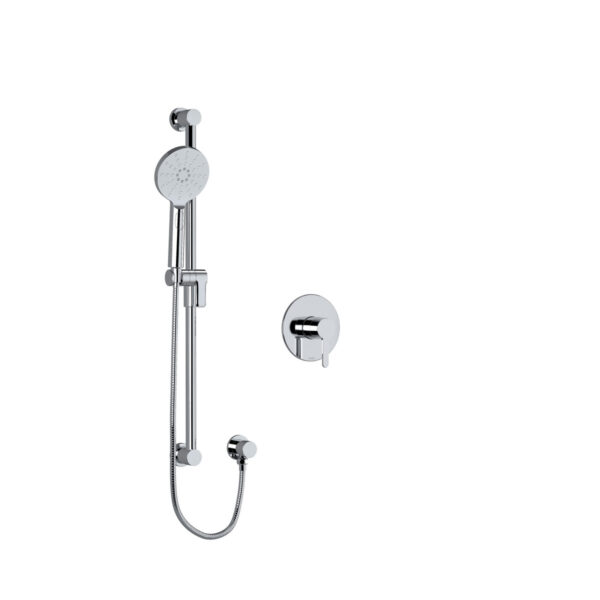 Riobel Nibi Pressure Balance Handshower System — Chrome
