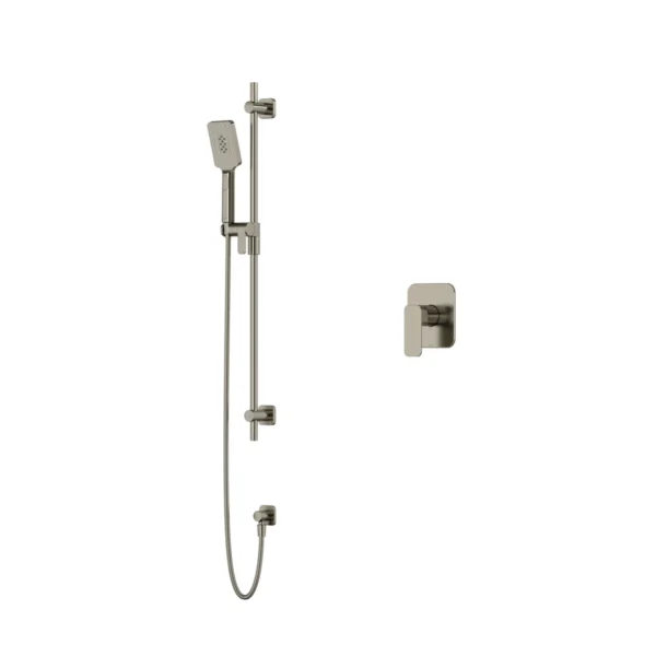 Riobel Equinox Pressure Balance Handshower System — Brushed Nickel