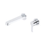 Riobel Nibi Wall Mount 360° Lavatory Faucet Trim — Chrome