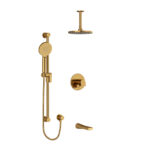 Riobel Ode Shower Kit 1345 Trim — Brushed Gold
