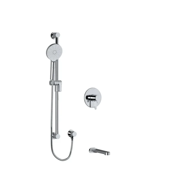 Riobel Nibi Shower Kit 1244 Trim — Chrome