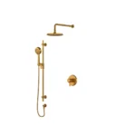 Riobel Momenti Shower Kit 323 Trim — Brushed Gold