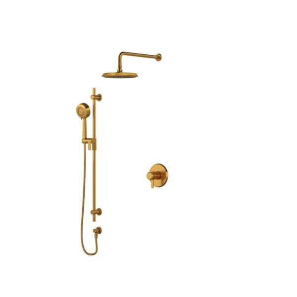 Riobel Momenti Shower Kit 323 Trim — Brushed Gold
