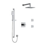 Riobel Reflet Shower Kit 3545 — Chrome