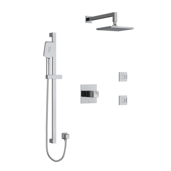 Riobel Reflet Shower Kit 3545 — Chrome