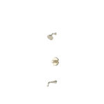 Riobel Momenti Shower Kit 4744 Trim — Polished Nickel