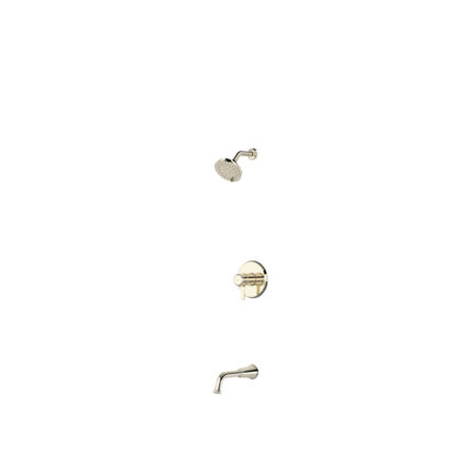 Riobel Momenti Shower Kit 4744 Trim — Polished Nickel