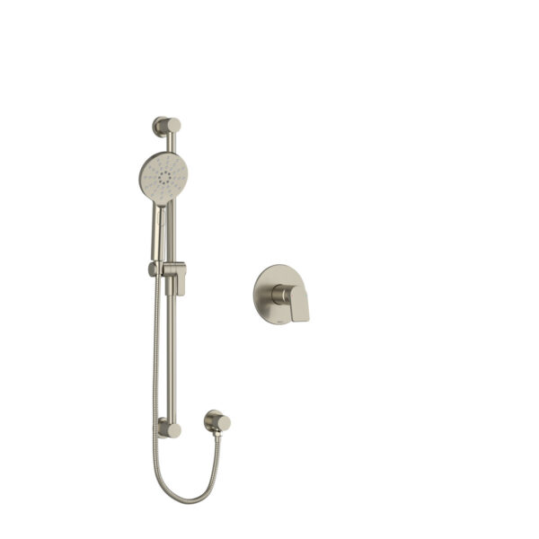 Riobel Ode Pressure Balance Handshower System — Brushed Nickel