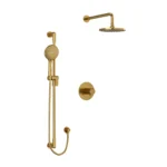 Riobel Parabola Shower Kit 323 Trim — Brushed Gold