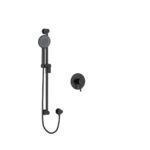 Riobel GS Pressure Balance Shower Kit — Black