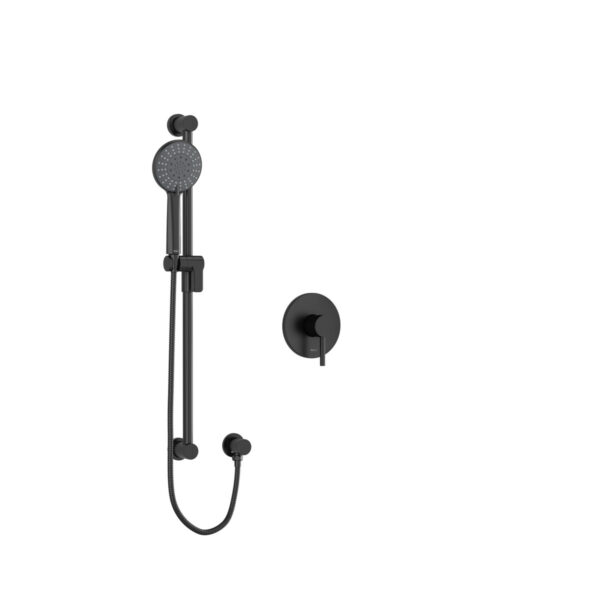 Riobel GS Pressure Balance Shower Kit — Black