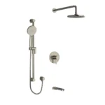 Riobel Nibi Shower Kit 1345 Trim — Brushed Nickel