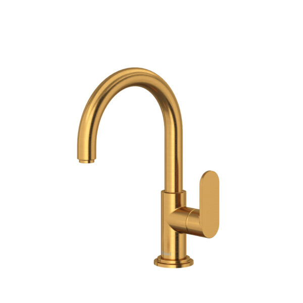 Riobel Arca Single Handle Lavatory Faucet — Brushed Gold