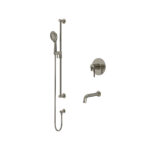 Riobel Authentica Shower Kit 1244 Trim — Brushed Nickel